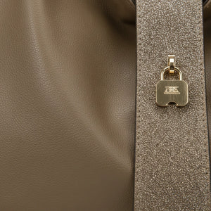 CHARRO - Borsa sacco a spalla grande cinghia tracolla casual simil pelle mono manico nuova