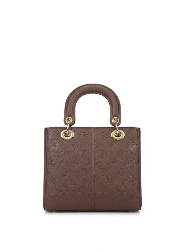 Borsa firmata SWEET YEARS adel Colletion donna spalla a tracolla simil pelle ricamata logo logata