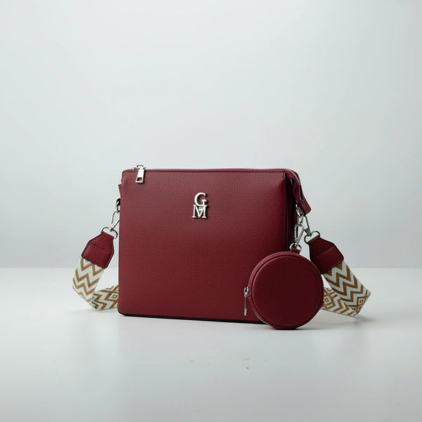 La Ciatu firmata Gyoiamea Borsa multitasche firmata giornaliera elegante 3 zip