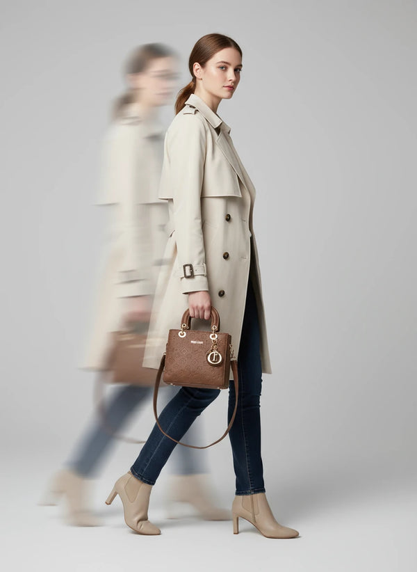 Borsa firmata SWEET YEARS adel Colletion donna spalla a tracolla simil pelle ricamata logo logata