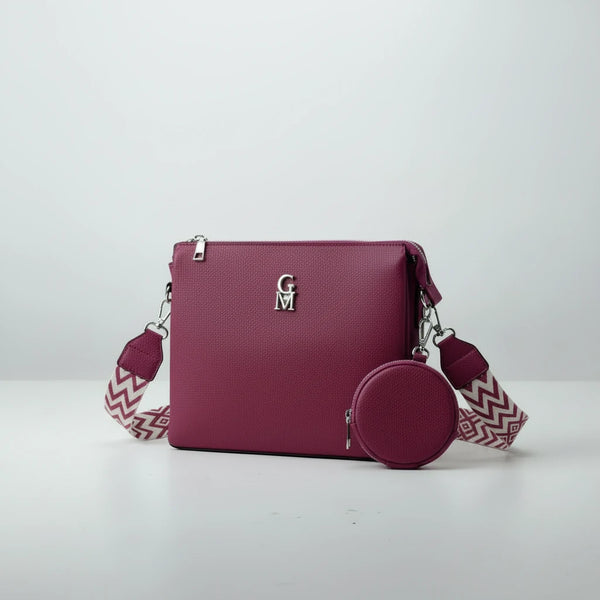 La Ciatu firmata Gyoiamea Borsa multitasche firmata giornaliera elegante 3 zip