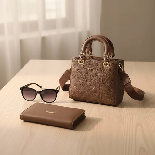 Borsa firmata SWEET YEARS adel Colletion donna spalla a tracolla simil pelle ricamata logo logata