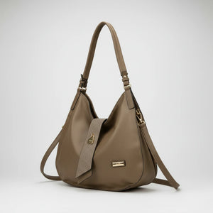 CHARRO - Borsa sacco a spalla grande cinghia tracolla casual simil pelle mono manico nuova