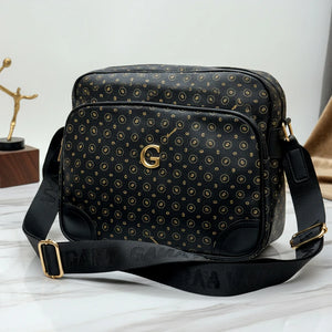 Borsa firmata GAMAYA zip cerniere logata tracolla donna logo zip tracolla fantasia multi tasche