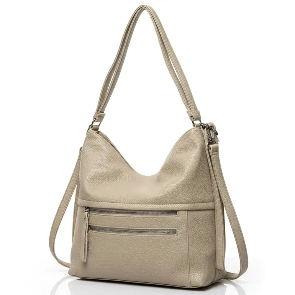 La Xenia - borsa a sacco zaino trasformabile 2in1 hobo capiente