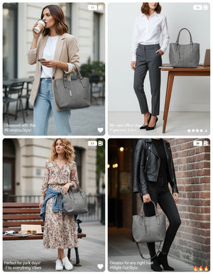 Borsa firmata Nazareno Gabrielli + pochette OMAGGIO donna spalla shopping capiente simil pelle venata coconuda