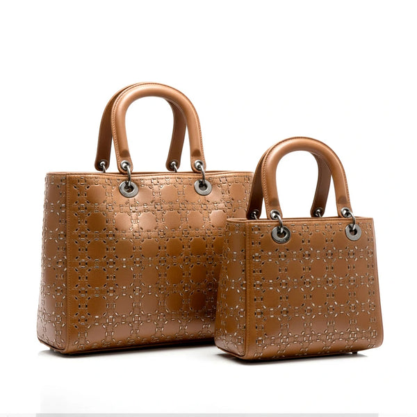 La Scialarata - Borsa piccola o grande firmata GYOIAMEA in tessuto vellutato strass punto luce