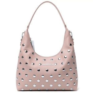Gian Marco Venturi- Borsa Donna sacco grande Hobo Casual borche borchiata rock
