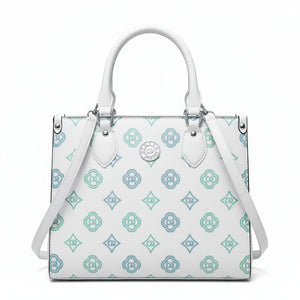 Coveri World - Borsa firmata bauletto fantasia logata tote bag firmata