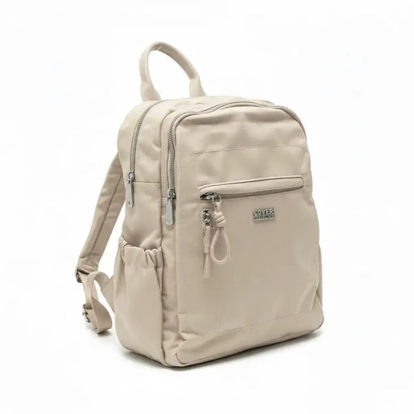 Coveri Collection - zaino in nylon impermeabile multitasche cerniera tessuto tecnico