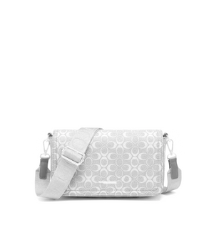 Borsa firmata COCONUDA Colletion donna spalla a tracolla simil pelle nuova fantasia logo tote bag scritte