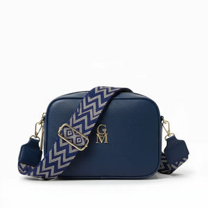 Fragolita - Borsa borsetta donna a tracolla firmata GYOIAMEA multitasche 3 tasche con cerniera nuova