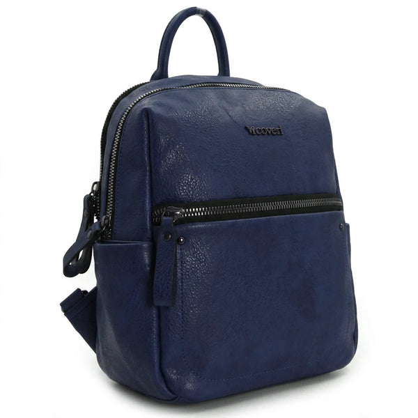 yyCOVERI zaino donna tasche cerniere giornaliero donna pelle casual passeggio