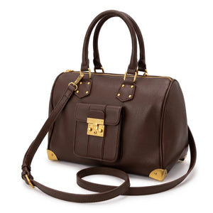 Bauletto Enrico Coveri EC2203, colore Caffè, vista su sfondo bianco