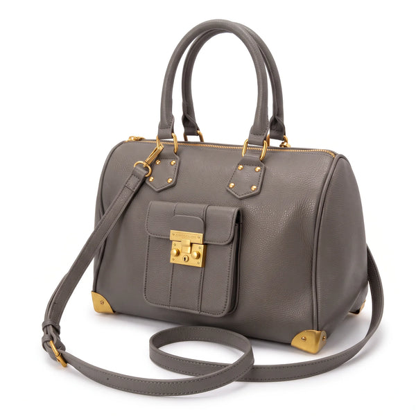 Bauletto Enrico Coveri EC2203, colore Grigio, vista su sfondo bianco