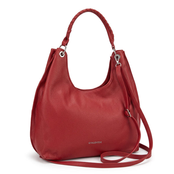 Hobo G. Valentini 9540-192, colore Rosso, vista su sfondo bianco