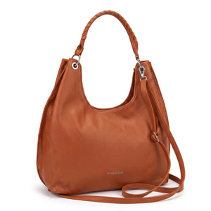 Hobo G. Valentini 9540-192, colore Cuoio, vista su sfondo bianco
