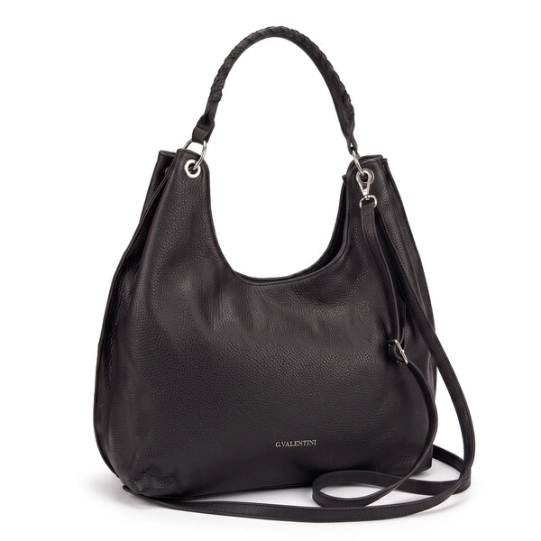Hobo G. Valentini 9540-192, colore Nero, vista su sfondo bianco