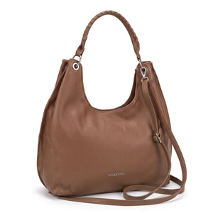 Hobo G. Valentini 9540-192, colore Taupe, vista su sfondo bianco