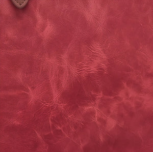 Shopping G. Valentini 9940-673D, colore Rosso, dettaglio della superficie