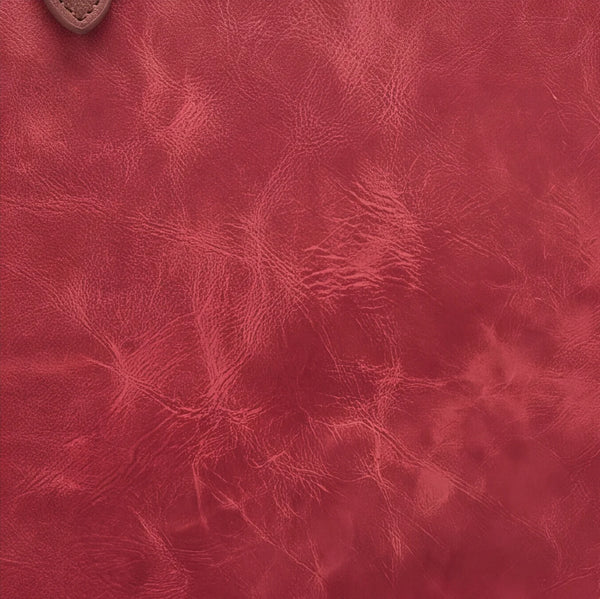Shopping G. Valentini 9940-673D, colore Rosso, dettaglio della superficie