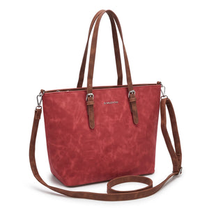 Shopping G. Valentini 9940-673D, colore Rosso, vista su sfondo bianco