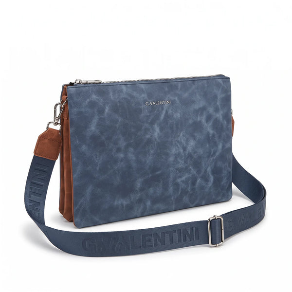 Tracolla G. Valentini A9950-131B, colore Blu, packshot alternativo