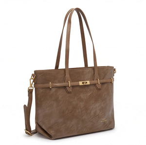 Borsa shopper Gino Valentini 0940-36, tre quarti sinistro