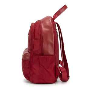 Zaino donna piccolo CA8002, vista di profilo con spallacci