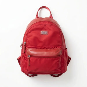 Zaino donna piccolo CA8002, colore rosso, vista principale su sfondo bianco