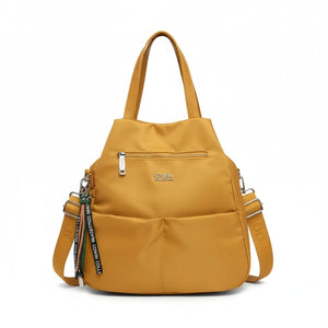 borsa zaino 2in1 nylon COVERI TRASFORMABILE donna casual passeggio nuovo casual