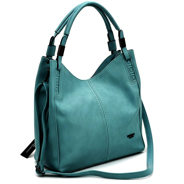 Gyoiamea - Borsa morbida a sacco hobo capiente unica tinta nuovo firmata Gyoiamea