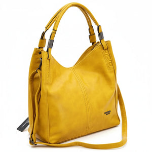 Gyoiamea - Borsa morbida a sacco hobo capiente unica tinta nuovo firmata Gyoiamea