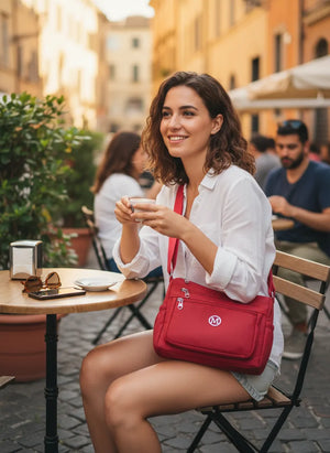 La MaxZip borsa firmata gyoiamea in nylon tecnico impermeabile