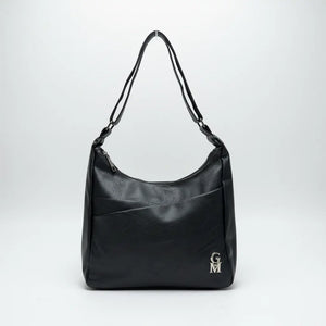 Borsa firmata GYOIAMEA 2026 multi tasche donna logo zip tracolla unica tinta nuova