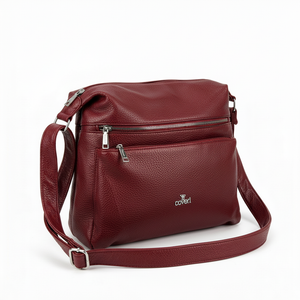 Borsa firmata YYcoveri 2026 multi tasche donna logo zip tracolla unica tinta nuova