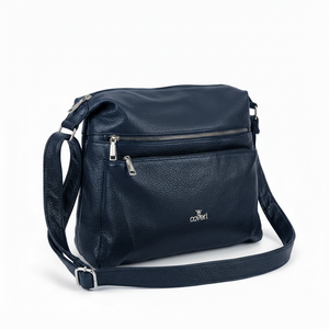 Borsa firmata YYcoveri 2026 multi tasche donna logo zip tracolla unica tinta nuova