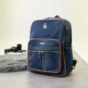 Pira - Zaino firmato Gyoiamea jeans denim zainetto