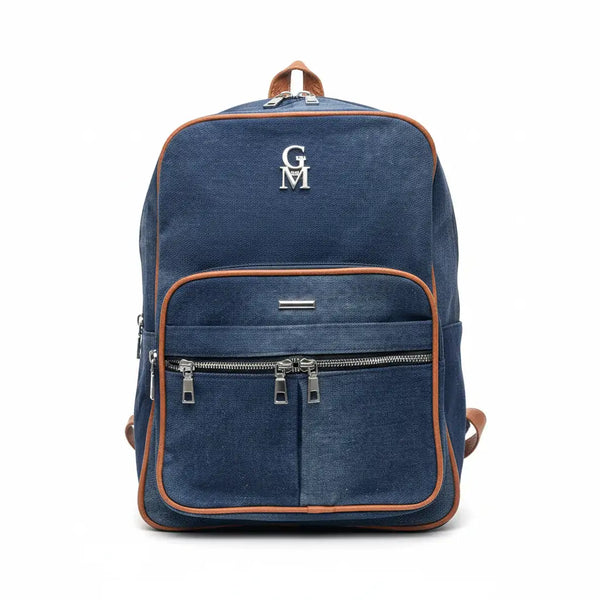 Pira - Zaino firmato Gyoiamea jeans denim zainetto