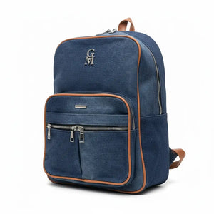 Pira - Zaino firmato Gyoiamea jeans denim zainetto