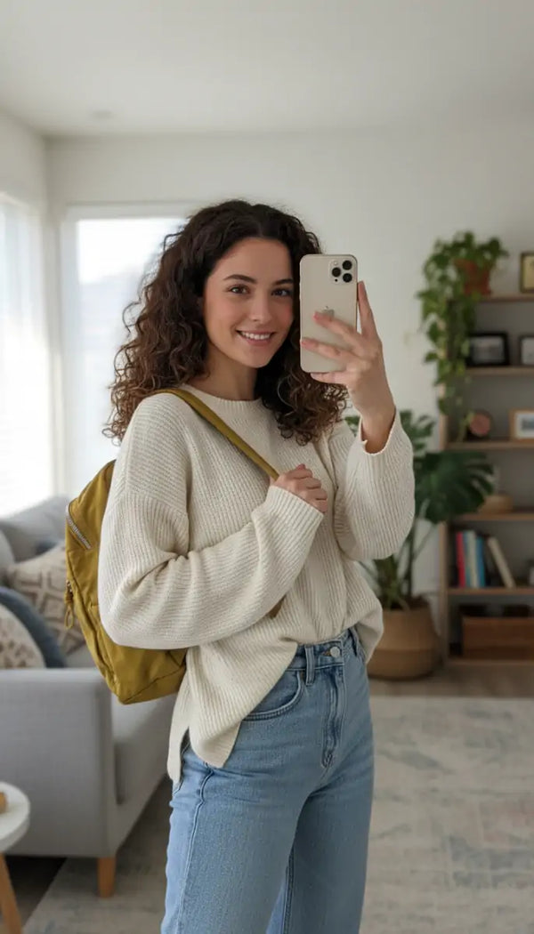 Coveri Collection - zaino in nylon impermeabile multitasche cerniera tessuto tecnico