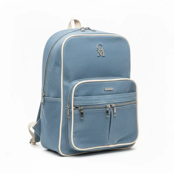 Pira - Zaino firmato Gyoiamea jeans denim zainetto