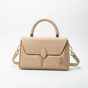 La Etna - Borsa borsetta firmata piccola GYOIAMEA a mano tracolla simil pelle rigida 3d