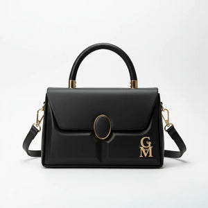 La Etna - Borsa borsetta firmata piccola GYOIAMEA a mano tracolla simil pelle rigida 3d