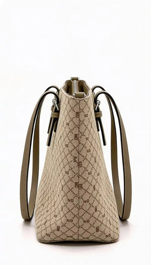 NAZARENO GABRIELLI - Borsa Borsa Shopper Nazareno Gabrielli Monogram con Tracolla