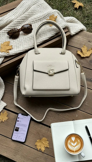 CHARRO - Borsa Dome Bag con Tracolla spalla bauletto capiente grande