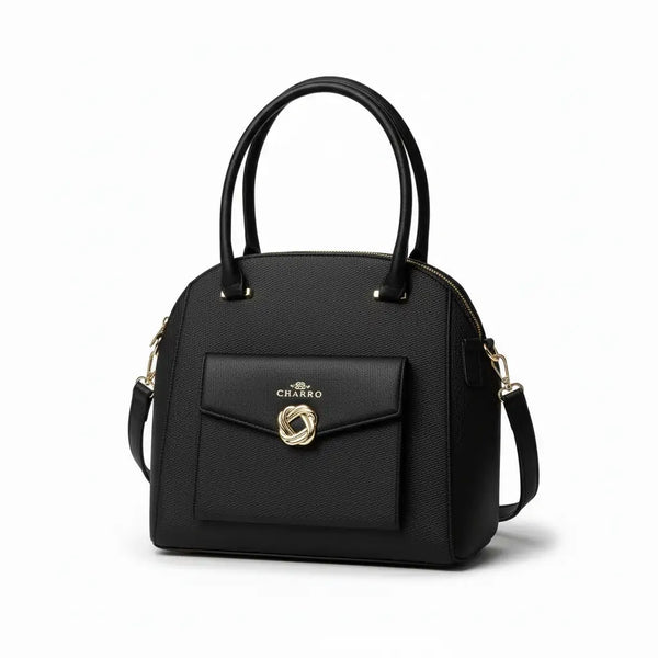 CHARRO - Borsa Dome Bag con Tracolla spalla bauletto capiente grande