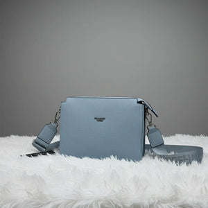 Borsa borsetta donna a tracolla firmata NAZARENO GABRIELLI multitasche 3 tasche con cerniera nuova