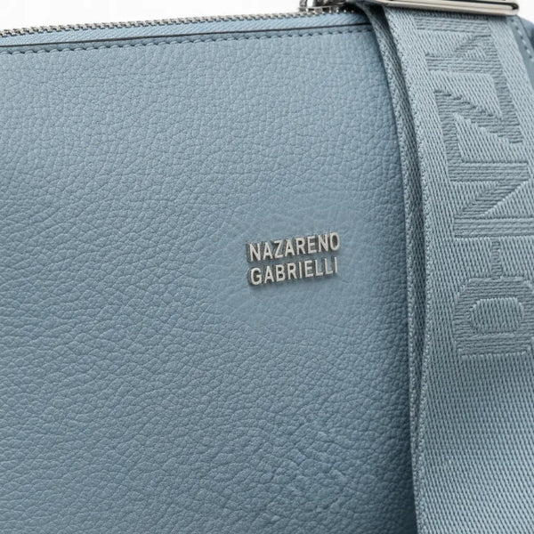 Borsa borsetta donna a tracolla firmata NAZARENO GABRIELLI multitasche 3 tasche con cerniera nuova