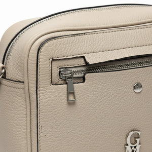 La Midna - Borsa a tracolla firmata GYOIAMEA tracolla casual simil pelle molte zip tasche